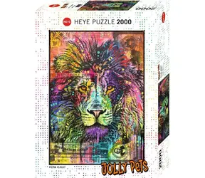 HEYE Puzzle Jolly Pets: Löwenherz / 2000 Teile / 69 × 97 cm
