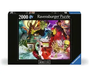 Ravensburger Puzzle Universal Monsters / 2000 Teile / 98 x 75 cm