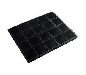 AEG ECFB01ST schwarzer Aktivkohlefilter für Dunstabzugshaube / 193 × 240 mm