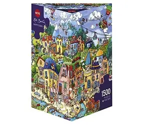 HEYE Puzzle Merry Town / 1500 Teile / 80 x 60 cm