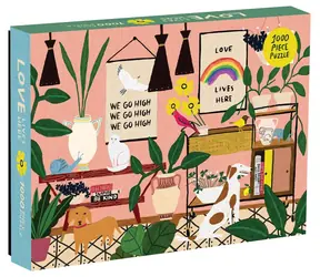 Galison Puzzle „Hier wohnt die Liebe“ / 1000 Teile