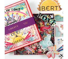 Galison Doppelseitiges Puzzle 2in1 Liberty: Die Macht der Liebe / 500 Teile / 51 × 51 cm