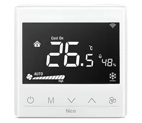 Fibaro Nice Fan2-Control weiß / Thermostat / Z-Wave / WLAN / 86x86 mm