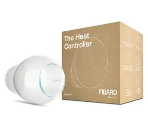 Fibaro FGT-PACK Wärmeregulierung weiß / Heizkörperkopf / Z-Wave / Fernbedienung / automatische Kalibrierung