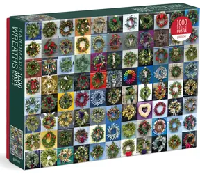 Galison Puzzle-Kränze / 1000 Teile / Größe 69 × 51 cm