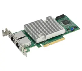 SuperMicro AOC-STG-b2T / Netzwerkkarte / PCIe / 2x RJ45 10GbE / BCM57416