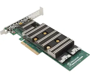 Adaptec SmartRAID 3258-16i/e / Controller / SAS/SATA/NVMe / 16 Port / PCIe x8 / 8 GB Cache / 24 Gbit/s / Low Profile