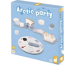 JANOD Brettspiel ARCTIC Party / Brettspiel / Holz und Pappe / 2-6 Spieler