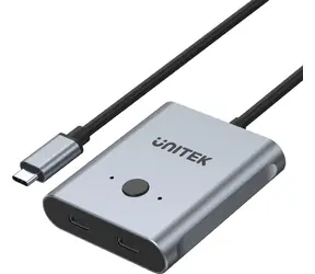 Unitek D1078A / KVM-Switch / USB-C / 4K / bidirektional