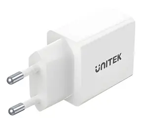 Unitek P1113A- EU weiß / Ladegerät / 2x USB-A / 12 W / 230 V