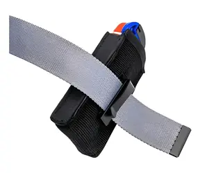 WEDO Messeretui mit Druckknopfverschluss, Universal , schwarz / Messeretui / Polyester / Für Gürtel bis 4,2 cm