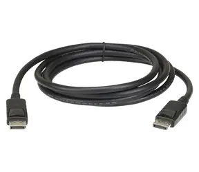 Aten 2L-7D03DP schwarz / DisplayPort-Kabel / 3 m / Rev. 1.2 / 4K