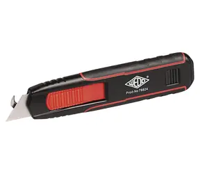 WEDO DOPPELSEITIGES Sicherheitsmesser, schwarz / Doppelseitig / 2 Klingen pro Seite