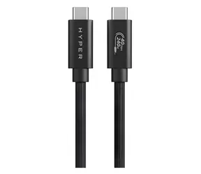 Hyper HyperDrive Performance Cable schwarz / Kabel / USB4