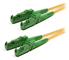 Xtendlan FO Patchkabel E2000/ APC-E2000/ APC 0,5 m / Optisches Patchkabel / Duplex / 9/125 / G.652d / LS0H