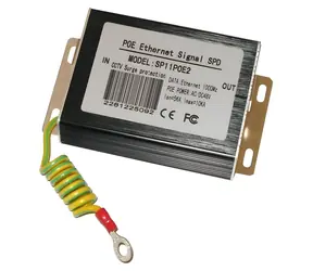 Xtendlan Überspannungsschutz für UTP-Leitungen mit PoE / Überspannungsschutz / 100/1000 Mbit/s / schützt alle Adernpaare / 2x RJ-45