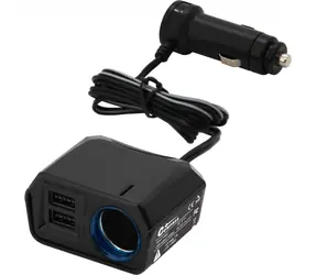 Compass Autoladegerät SELECT / Autoladegerät / 2x USB 2400mA / Ausgang 12V/7A