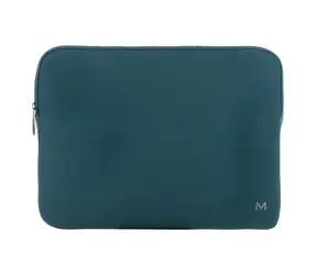Mobilis Skin Sleeve 12,5-14 Zoll blau / Laptoptasche / Fleece und Memory-Schaum / Kratz- und stoßfest