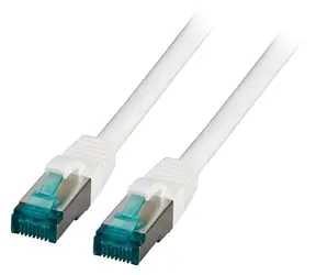 EFB weiß (MK6001.15W) / Patchkabel / Cat6A S/FTP / 15 m / RJ-45 / LSZH