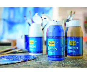 Kreul Triton SOLO GOYA Oxid Dunkelbraun / Acrylfarbe / 750 ml / wasserbasiert