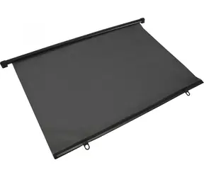 Compass Sonnenschutzrollo 90 cm schwarz / Autorollo / Trapezförmig / Länge 55,5 cm