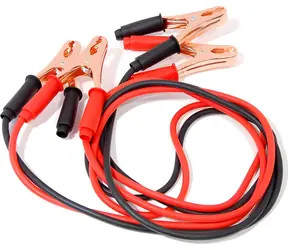 Compass Starthilfekabel 200 A 2,5 m / Starthilfekabel / 100 % Kupfer / Wiederverschließbare Verpackung