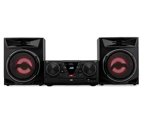 JVC MX-E325B-DAB schwarz / Mikroanlage / 100 W RMS / DAB+/FM-Tuner / Bluetooth 5.3 / CD-Player