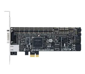 Asus IPMI-Erweiterungskarte / Erweiterungskarte / PCIe / RJ-45 / VGA