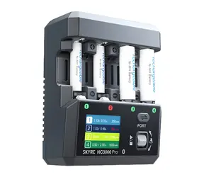 SkyRC NC3000 Pro / Akkuladegerät / AA/AAA / NiMH, NiCd / 4 Steckplätze / PD/QC / Bluetooth