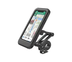RealPower RadTour schwarz / Fahrrad-Handyhalterung / Magnetische Befestigung / Teleskoparm / bis zu 6,7 Zoll
