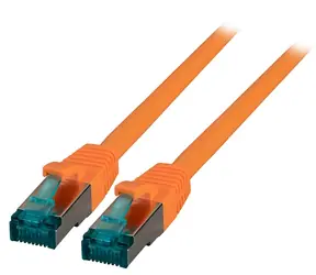 EFB Patchkabel S/FTP Cat6a LSZH 10 m orange / Patchkabel / RJ-45 / 10-Gigabit-Ethernet / LSZH