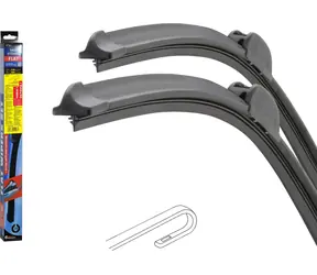 Scheibenwischer-Set Compass (Haken) 530+480 mm / Scheibenwischer / Fahrer- und Beifahrerseite / Škoda Octavia I, Fabia I