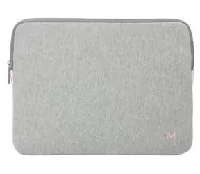 Mobilis Skin Memory Foam Hülle 12,5-14 Zoll, grau-rosa / Laptophülle / Memory-Schaumstoff / MacBook Air, MacBook Pro