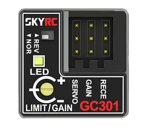 SKYRC Gyroskop GC301 / RC-Autos / verstellbare Lenkradlenkung / 4-8,4 V