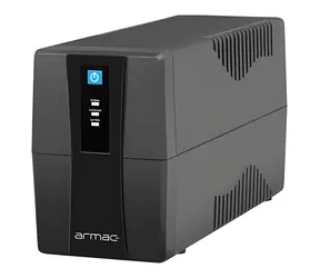 Armac Home Lite HL650E/LEDV2 schwarz / USV / Line-Interactive / 650 VA / 2x 230V / AVR