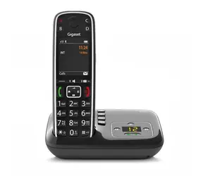Gigaset E720 A schwarz / Schnurloses Telefon / DECT