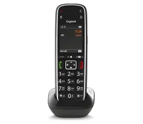 Gigaset E720HX schwarz / Schnurloses Telefon
