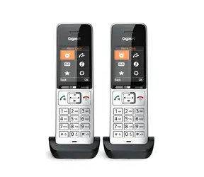 Gigaset COMFORT 500HX Duo silber-schwarz / DECT-Mobilteil / 2er-Set