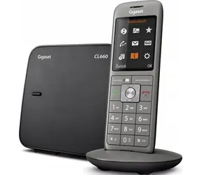Gigaset CL660 anthrazit / Schnurlostelefon / DECT