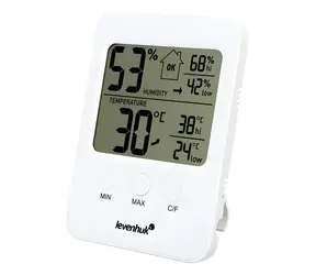 Levenhuk Wezzer BASE L30 weiß / Thermometer und Hygrometer