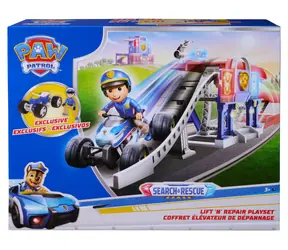 Spin Master Paw Patrol Spielset Such- und Rettungsaktion Heben & Reparieren / Ryder-Figur 9 cm + ATV-Fahrzeug / ab 3 Jahren