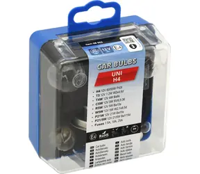 Compass Autolampen-Servicebox Universal H4 / Service-Kit / Lampen und Sicherungen