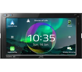 JVC KW-M875DBW / Multimedia-Autoradio / 6,8"-Touchscreen / WLAN 5 GHz / Bluetooth 4.2 / USB-C / 180 W