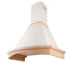 Akpo WK-4 Rustica Nova 60 beige-braun / Dunstabzugshaube / Kamin / 400 m/h / Energieklasse D / Geräuschpegel 66 dB