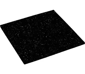 Scanpart SCA140120002 / Dämpfungsmatte für Waschmaschine und Trockner / Gummi / 600 × 600 × 8 mm