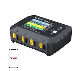 SkyRC Q100neo / RC-Modellladegerät / AC/ DC / 4 Anschlüsse / 100 W (AC) / LiPo, Li- ION, LiFe, NiMH, Blei