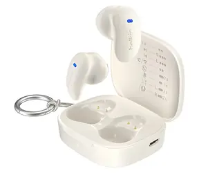 Belkin SoundForm Anywhere cremefarben / Kopfhörer / Kabellos / In-Ear