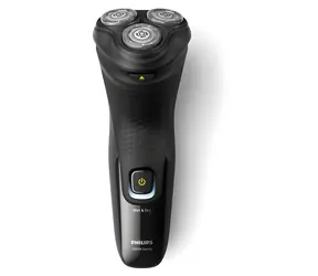 Philips X3021/00 schwarz / Herrenrasierer / Rotationsrasierer / Nass- und Trockenrasur / Schnellladefunktion / 40 Minuten Betriebsdauer