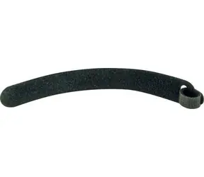 Schwaiger Klettband schwarz / Kabelbinder / 170 x 12 mm / 10 Stück.