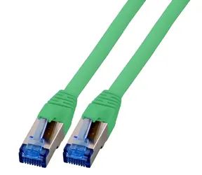 EFB K5525FGN.1.5 grün / Patchkabel / Cat6a S/FTP / 1,5 m / 10 Gbit/s / TPE Superflex